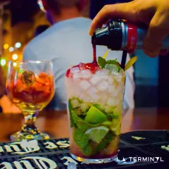 La terminal bar